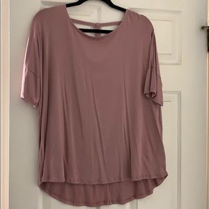 Pink Shirt with Cute Back